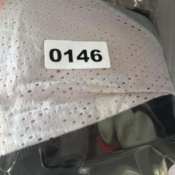 Athleta Precision 7/8 Tight High Rise Legging Black White Mesh Compression - Picture 6 of 6